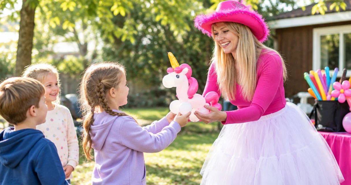 Balloon artists for parties: planning safe take-home handoffs
