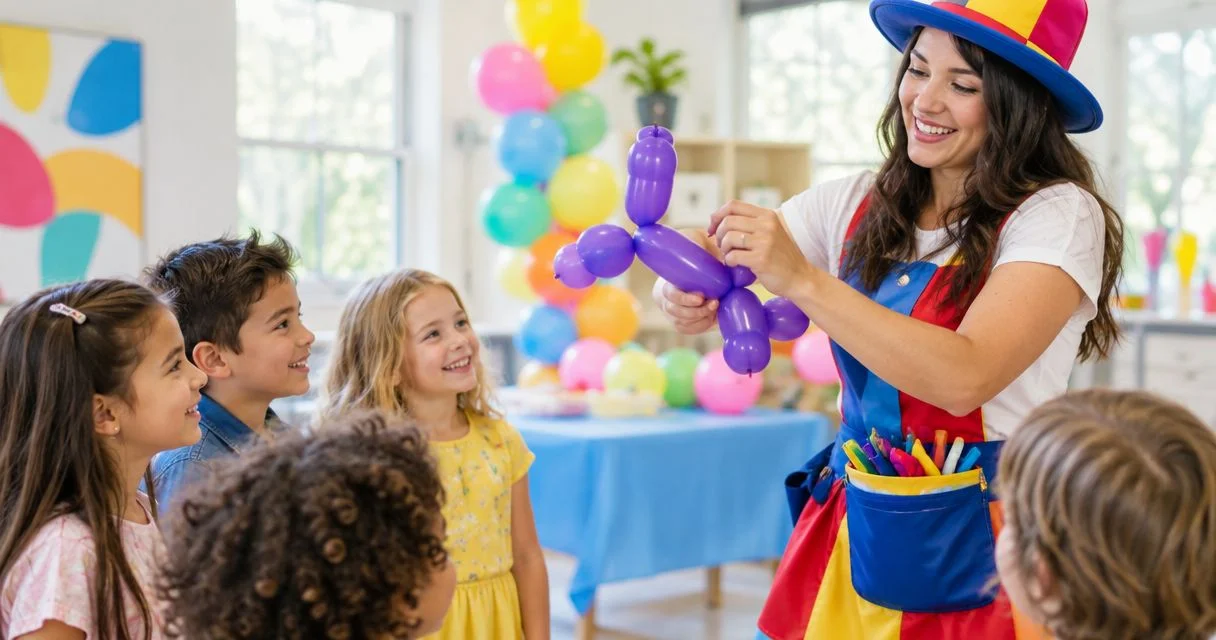 Best balloon twisting entertainers for kids parties in DFW