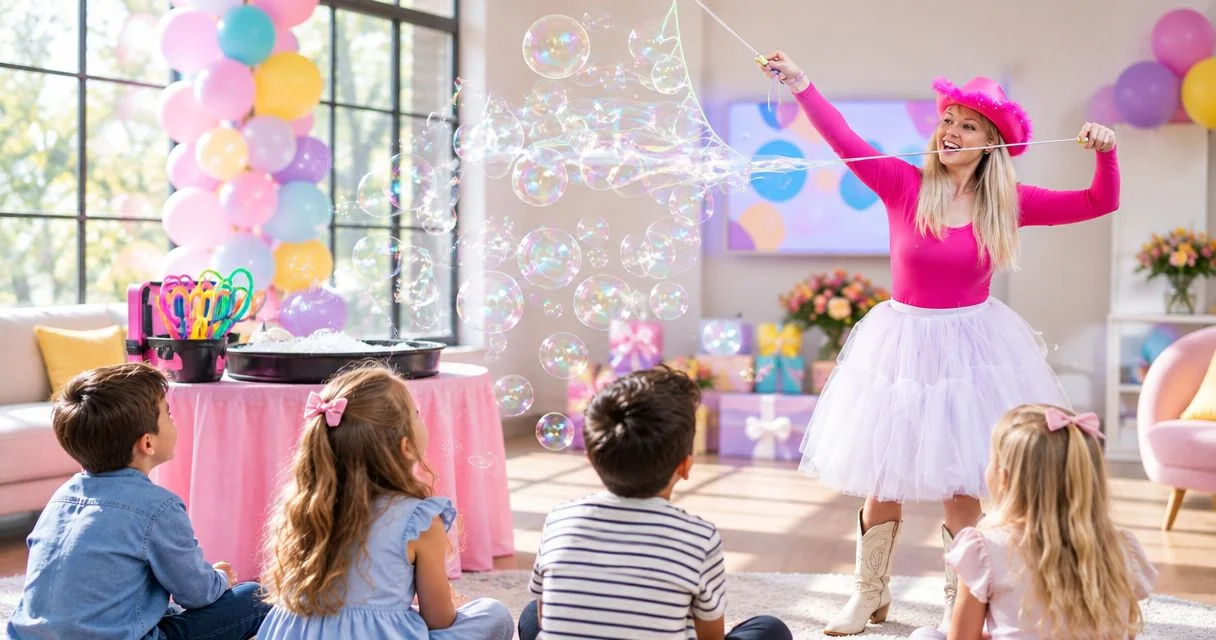 Best indoor birthday party entertainers in DFW 2026