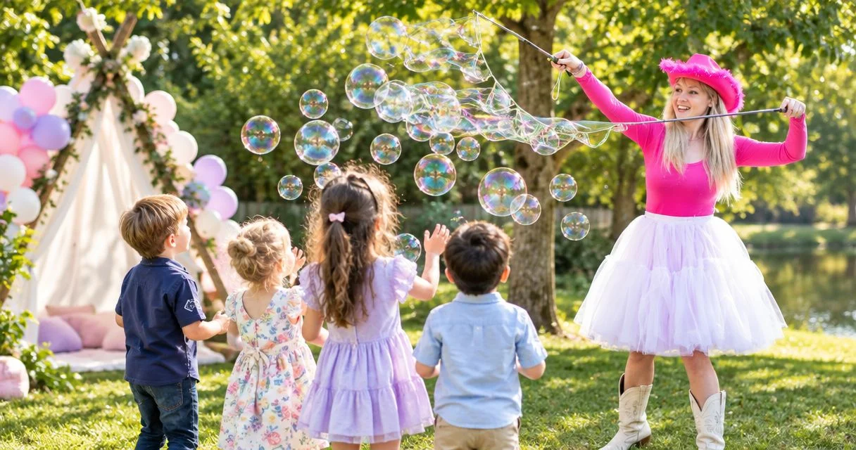 Best outdoor birthday party entertainers in DFW 2026