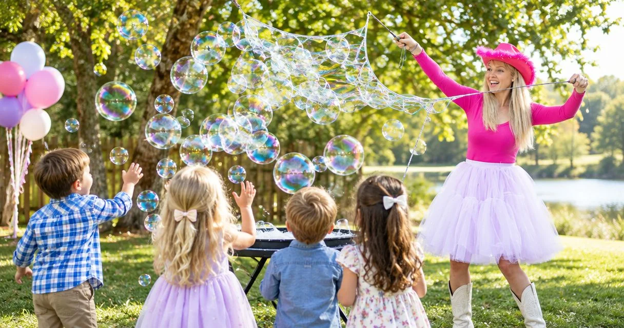 Best bubble show entertainers for birthday parties in DFW