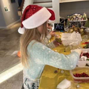 crafting christmas decor