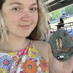 stone painting workshop